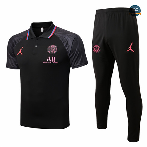 Max Maillots Paris PSG + Shorts 2022/23 Training de Foot Blanc/Bleu Marine M8478