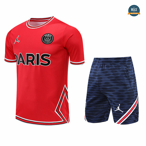 Max Maillots Paris PSG + Shorts 2022/23 Training de Foot Noir M8488