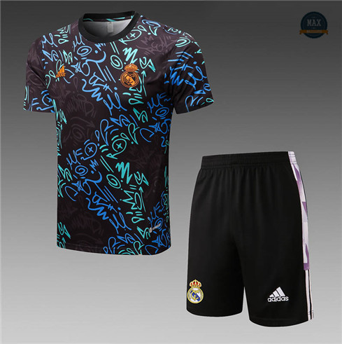 Max Maillots Real Madrid + Shorts 2022/23 Training de Foot M8441