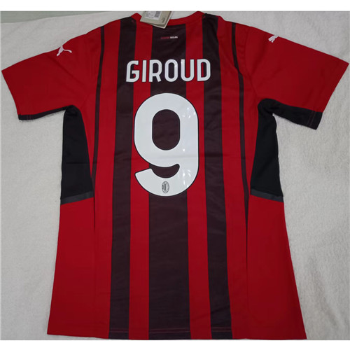 Max Maillots GIROUD 9 Rouge 22481 Taille:M