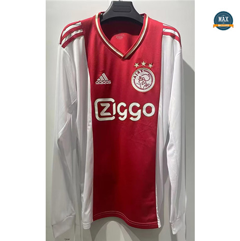 Max Maillots de foot Ajax Domicile Manche Longue 2022/23