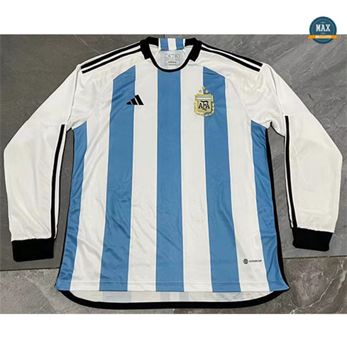Max Maillots foot Argentine 3-star Manche Longue 2022/23