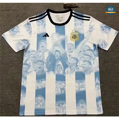 Max Maillots de foot Argentine champion commémorative 2022/23