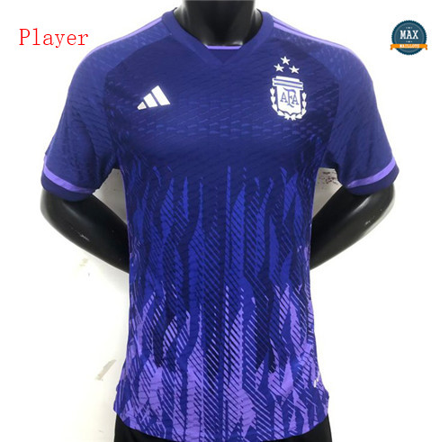 Max Maillot foot Player Version 2022/23 Argentine Exterieur 3 star