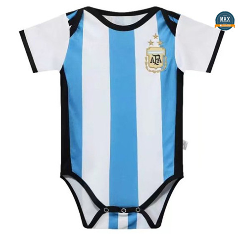 Max Maillot de foot Argentine baby 3 Star 2022/23