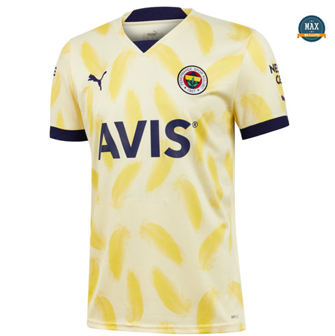 Max Maillot foot Fenerbahce Exterieur Blanc 2022/23