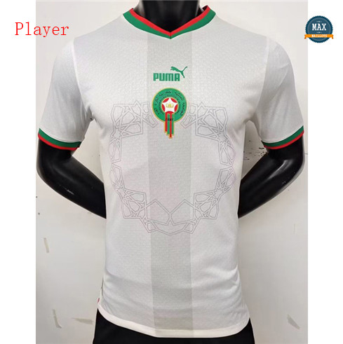 Max Maillots foot Player Version 2022/23 Maroc Exterieur