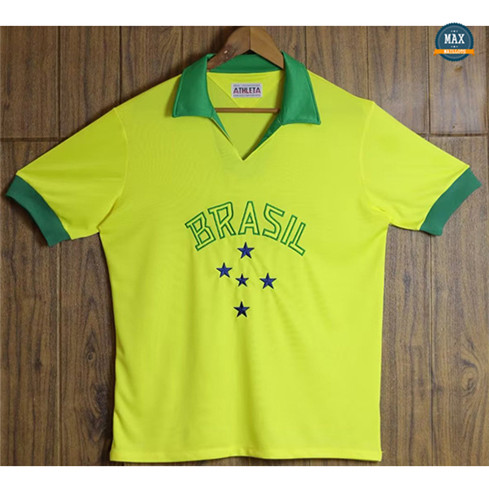 Max Maillots foot Retro 1958 Brésil Domicile