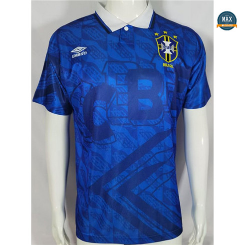 Max Maillots de foot Retro 1991-93 Brésil Exterieur