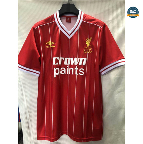 Max Maillot de foot Retro 1984 Liverpool Domicile