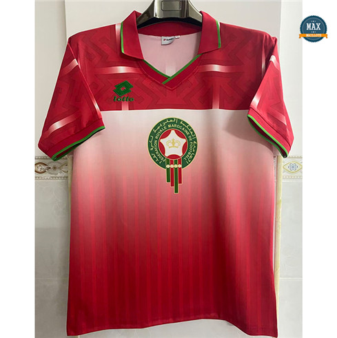 Max Maillots foot Retro 1994-95 Maroc Domicile