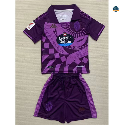 Max Maillots Real Valladolid Enfant Exterieur 2023/24