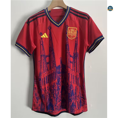 Max Maillots Espagne Rouge 2023/24