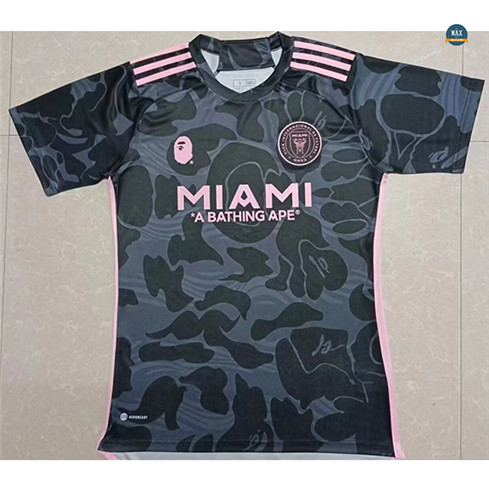 Max Maillots Inter Miami Trilateral Bath ape Noir 2023/24