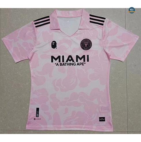 Max Maillots Inter Miami Trilateral Bath ape Rose 2023/24