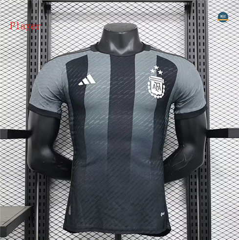 Max Maillots Player Version 2023/24 Argentine Spéciale Noir/Gris