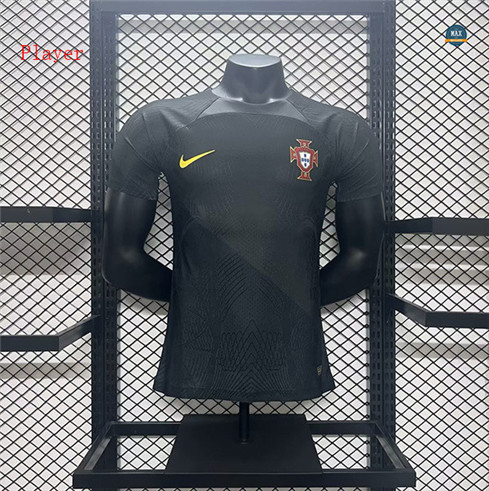 Max Maillots Player Version 2023/24 Portugal Spéciale Noir