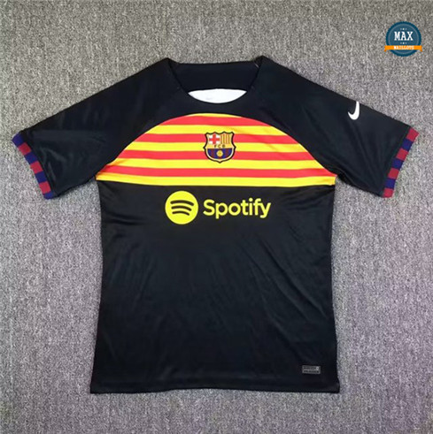 Max Maillot Barcelone Maillot Noir 2023/24 discout