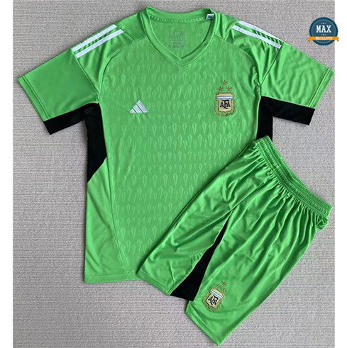 Max Maillots Argentine Enfant Gardien De But Vert 2023/24 discout