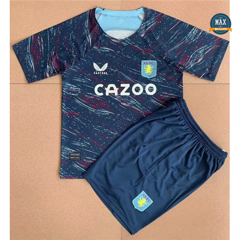 Max Maillot Aston Villa Enfant 2023/24 personnalisé