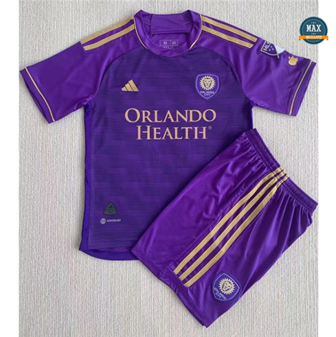 Max Maillots Orlando City Enfant Domicile 2023/24 grossiste