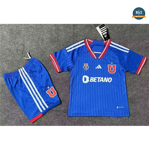 Max Maillot Universidad de Chile Enfant Domicile 2023/24 original