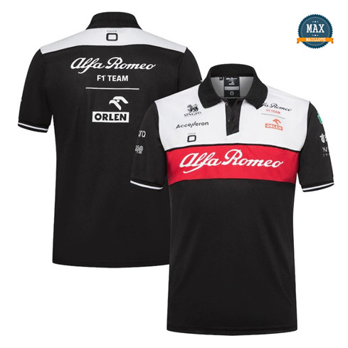 Max Maillot Polo Alfa Romeo Sauber 2022 Original