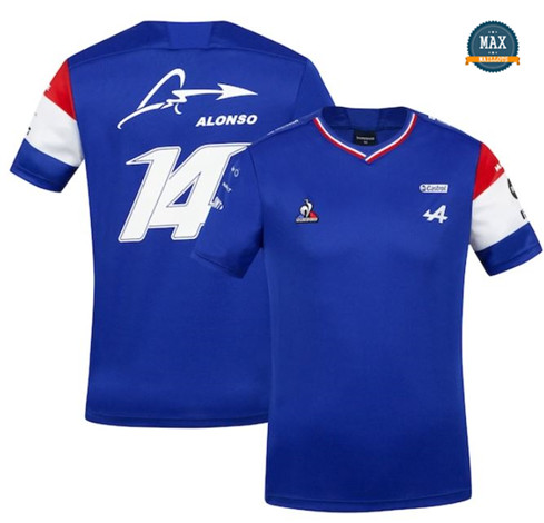 Max Maillots Alpine F1 Team 2022 - Fernando Alonso Original