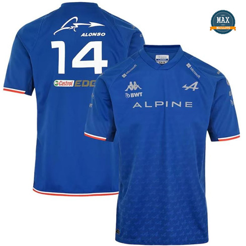 Max Maillot Alpine F1 Team 2022 - Fernando Alonso grossiste