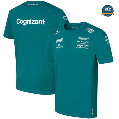 Max Maillots Aston Martin F1 Cognizant 2022 personnalisé