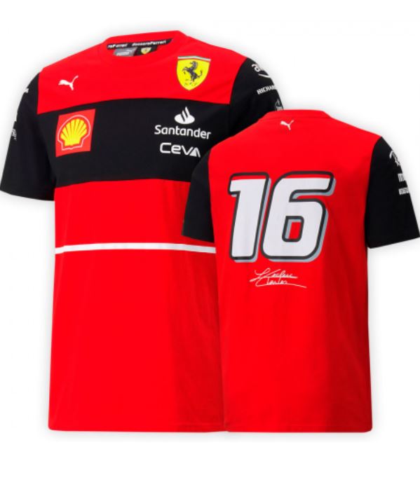 Max Maillot Scuderia Ferrari 2022 - Charles Leclerc personnalisé