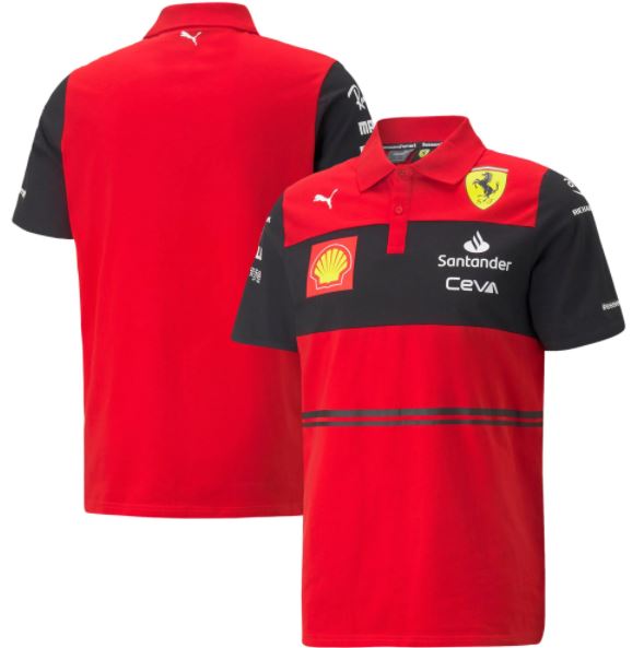 Max Maillot Polo Scuderia Ferrari 2022 discount