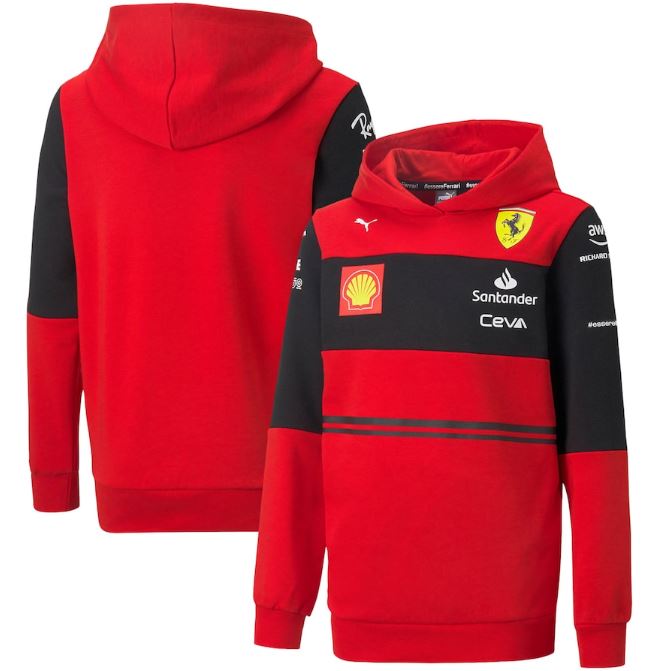 Max Maillots Sudadera con capucha Scuderia Ferrari 2022 Original