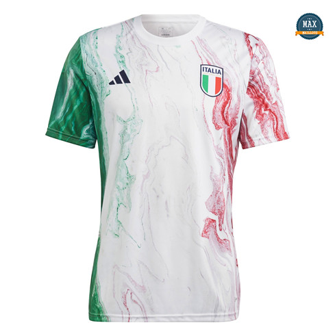 Max Maillot Italie Vert/Blanc 2023/24 Original