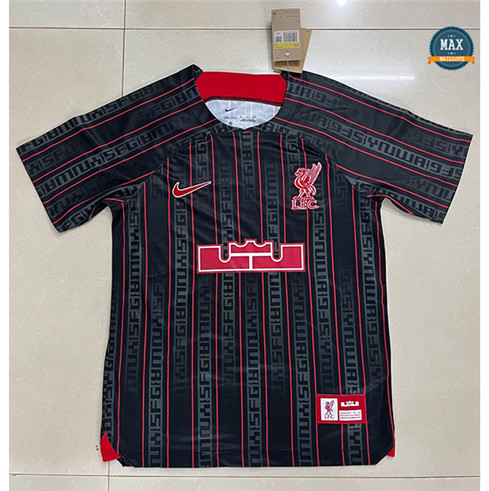 Max Maillot Liverpool Training Noir 2022/23 fiable