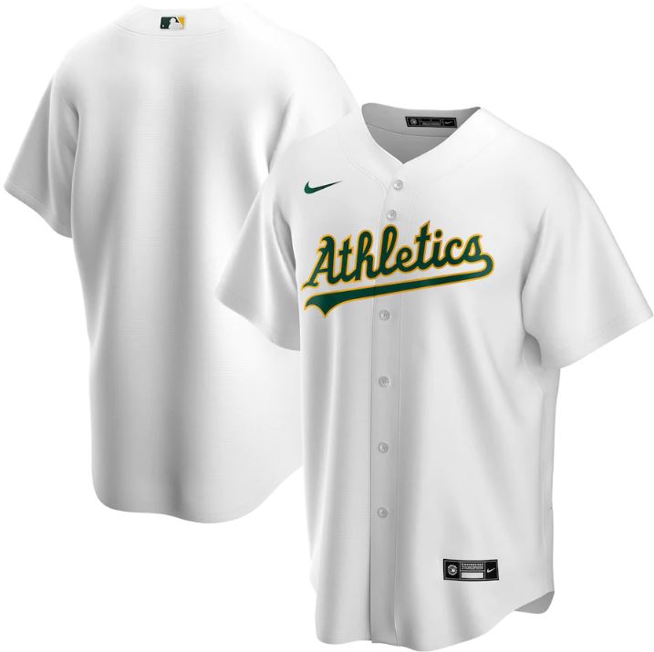 Max Maillots Oakland Athletics - Blanc personnalisé