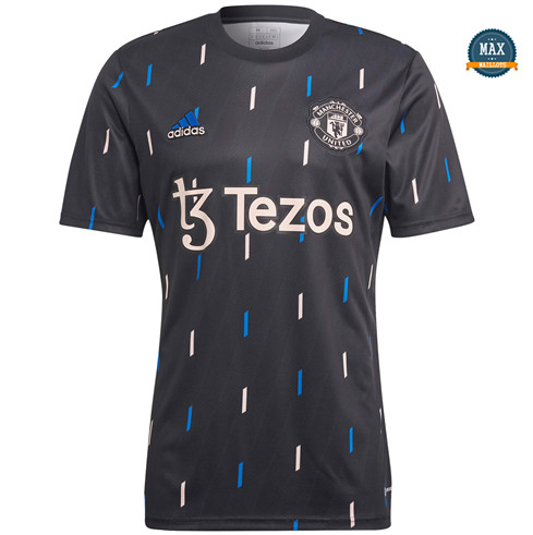 Max Maillot Manchester United Pre Match - Noir 2022/23 Original