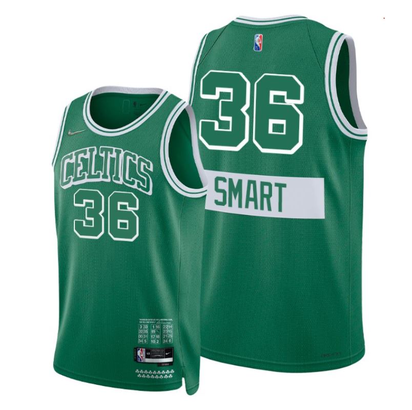 Max Maillots Marcus Smart, Boston Celtics 2021/22 - Édition Ville grossiste