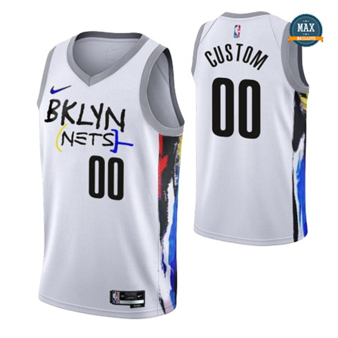 Max Maillots Custom, Brooklyn Nets 2022/23 - City fiable