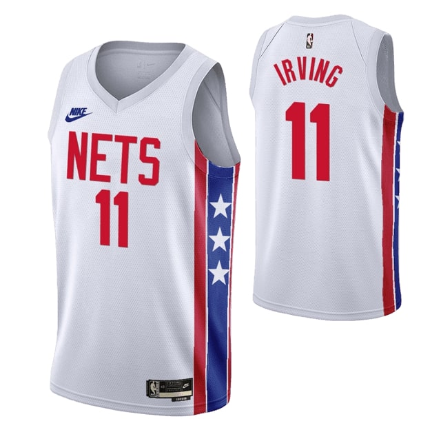Max Maillot Kyrie Irving, Brooklyn Nets 2022/23 - Classic fiable