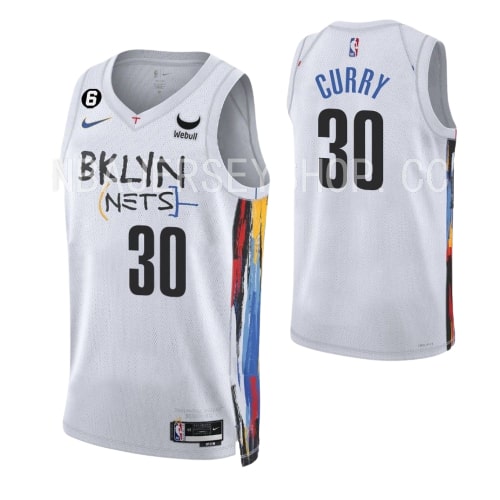 Max Maillot Seth Curry, Brooklyn Nets 2022/23 - City Original