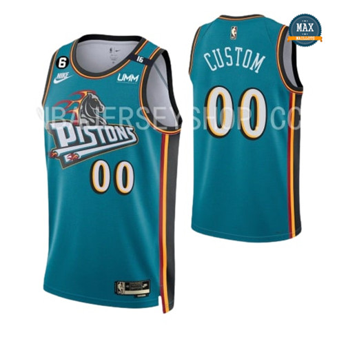 Max Maillot Custom, Detroit Pistons 2022/23 - City discount