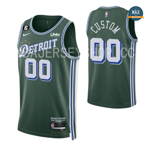 Max Maillots Custom, Detroit Pistons 2022/23 - Classic Original