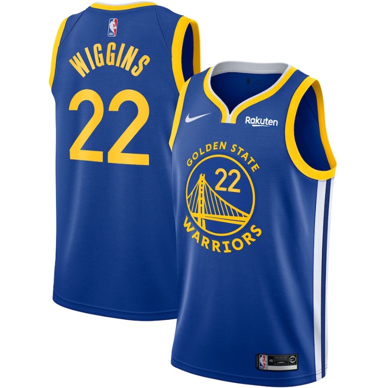 Max Maillot Andrew Wiggins, Golden State Warriors 2021/22 - Icon fiable