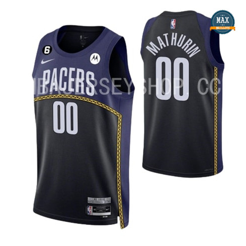 Max Maillot Bennedict Mathurin, Indiana Pacers 2022/23 - City Original