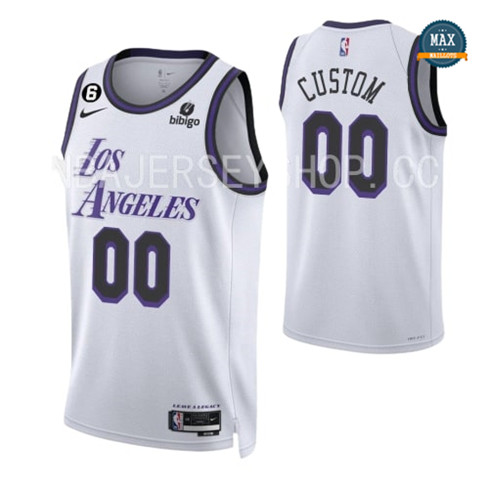 Max Maillots Custom, Los Angeles Lakers 2022/23 - Édition Ville personnalisé