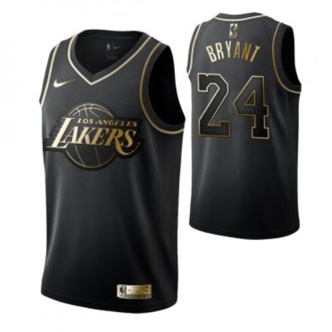 Max Maillot Kobe Bryant, LA Lakers - Noir/Gold fiable