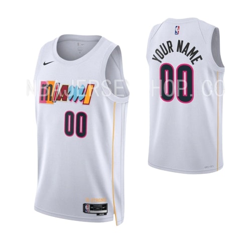 Max Maillots Custom, Miami Heat 2022/23 - City personnalisé