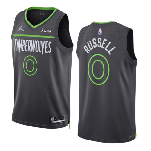 Max Maillots D'Angelo Russell, Minnesota Timberwolves 2022/23 - Statement personnalisé