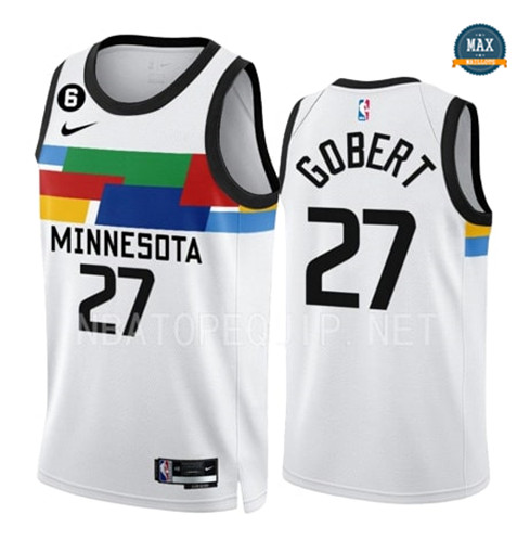 Max Maillot Rudy Gobert, Minnesota Timberwolves 2022/23 - City discount